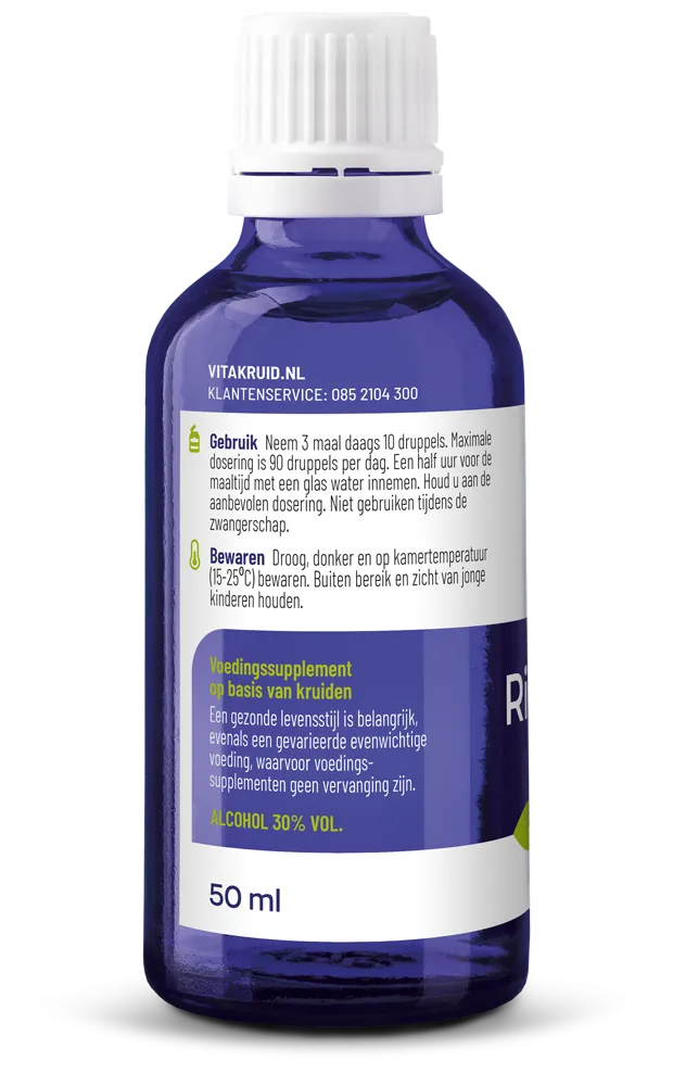 Vitakruid Ribes Nigrum Zwarte Bes Tinctuur 1:10 (50 ml) - image 2