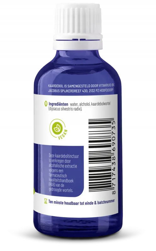 Vitakruid Kaardebol Wortel Tinctuur Extractie volgens HAB (50 ml)