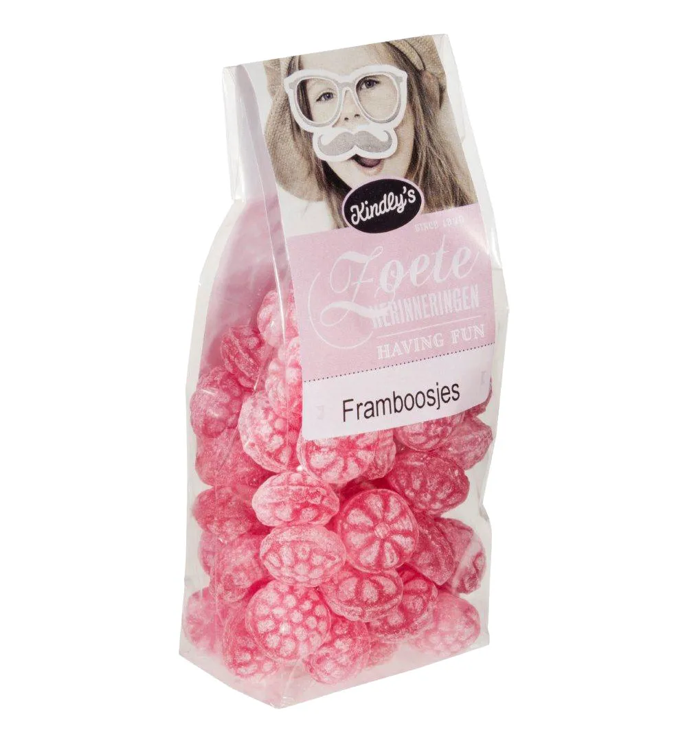 Kindly's Framboosjes zoete herinneringen (180 gr)