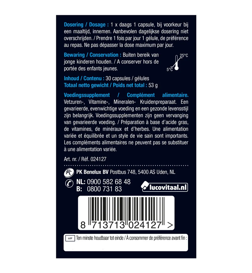 Lucovitaal Geheugen & Concentratie (30 capsules) - image 6