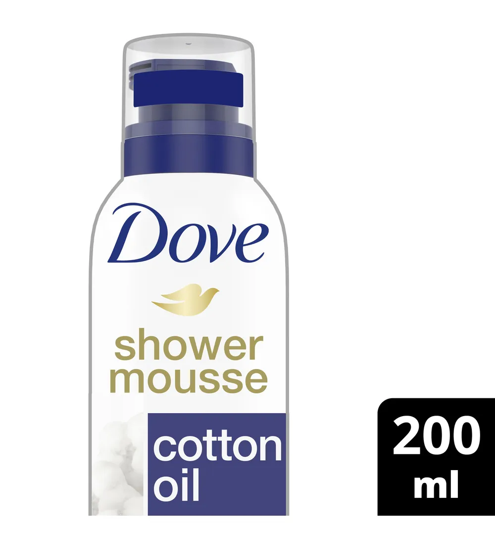 Dove Shower mousse cotton oil (200 ml)
