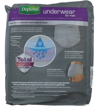 Depend Pants men super maat L/XL (9 stuks)