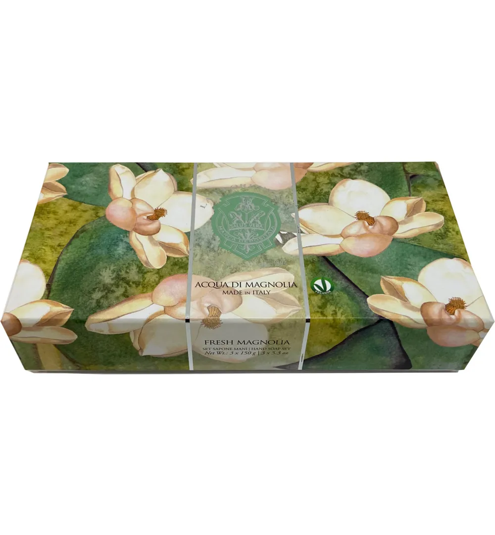 La Florentina Zeep Magnolia 3 X 150Gram (3 Stuks)