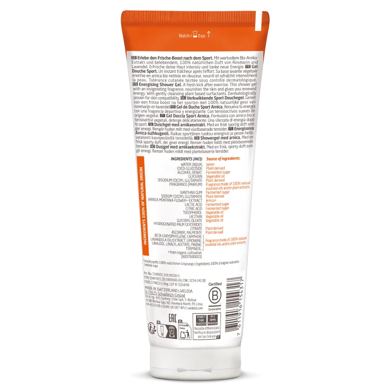WELEDA Arnica sport douchegel (200 ml)