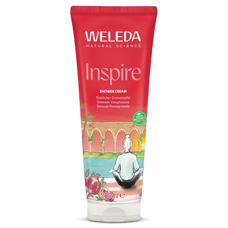 WELEDA Granaatappel inspirerende douchecreme (200 ml)