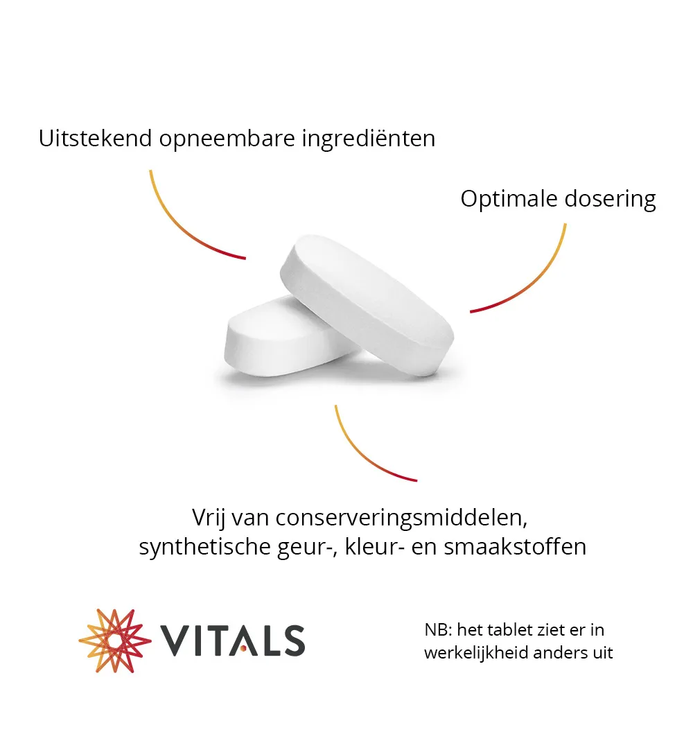 Vitals Mannenformule pro testosteron vit (60 tabletten) - image 5