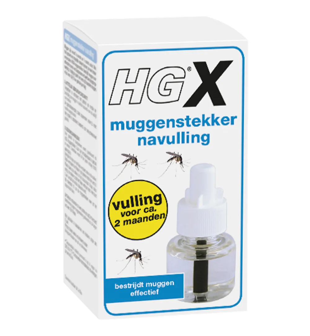 HG X Muggenstekker Navulling (1 stuk)
