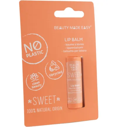 Beauty Made Easy Papertube lipbalm sweet (6 gr)