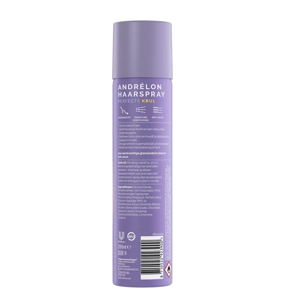 Andrelon Hairspray Perfecte Krul (250 ml) - image 2