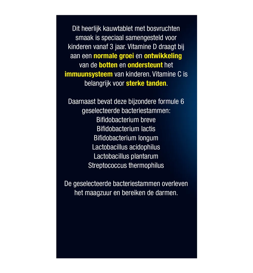 Lucovitaal Probiotica Kids (30 kauwtabletten) - image 5