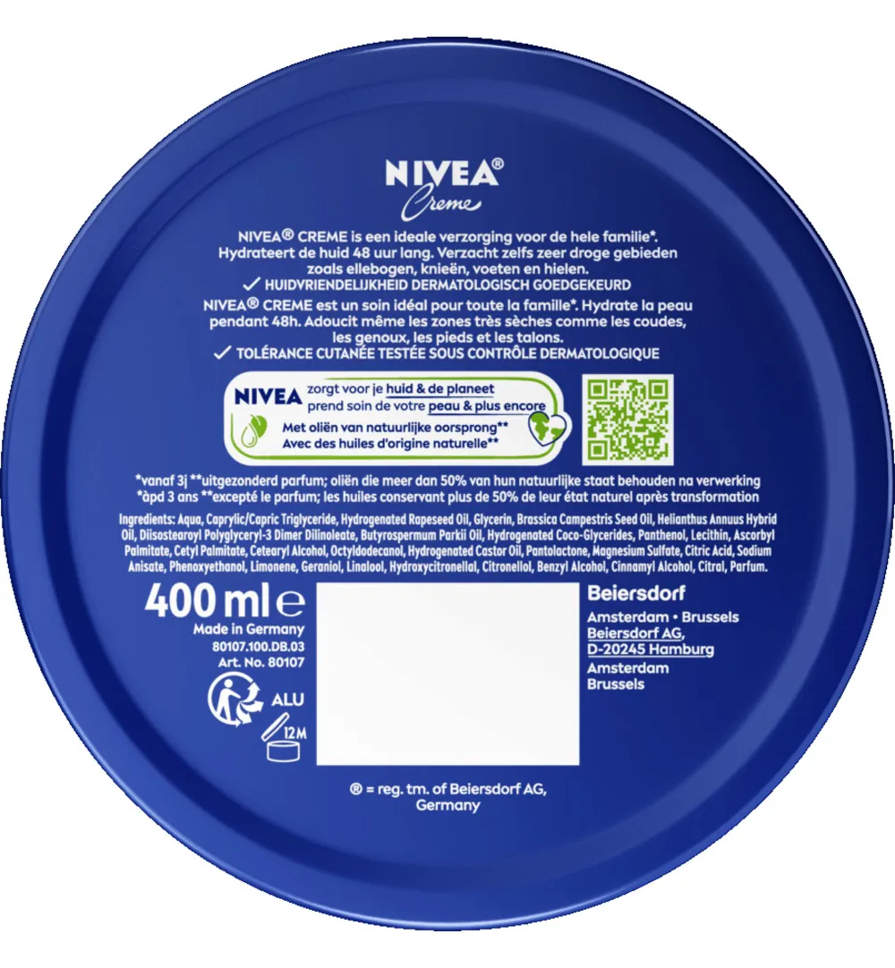Nivea Creme (400 ml) - image 3