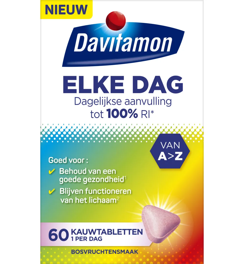 Davitamon Elk dag (60 kauwtabletten) - image 2