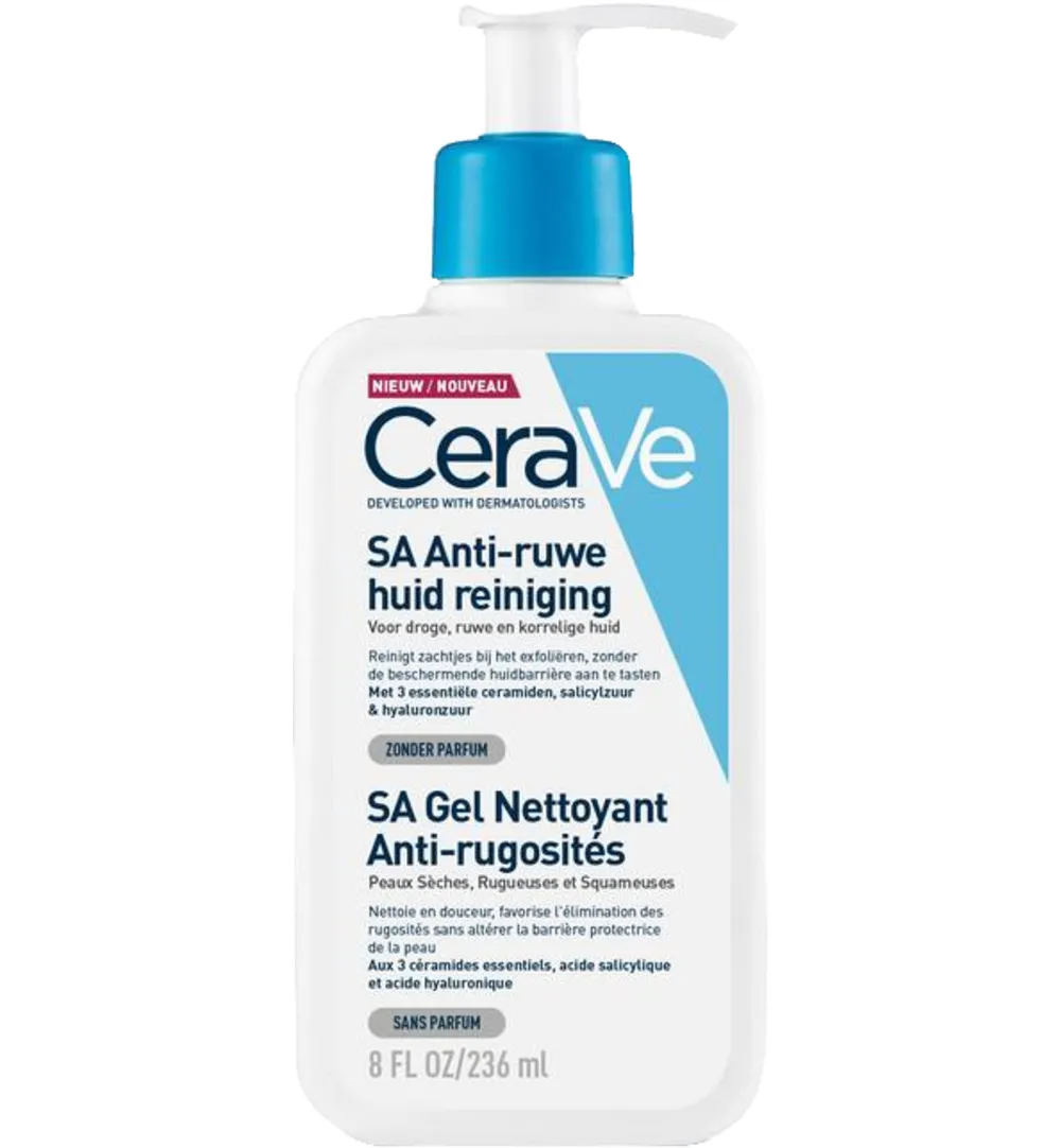 Cerave Anti ruwe huid reiniger (236 ml)