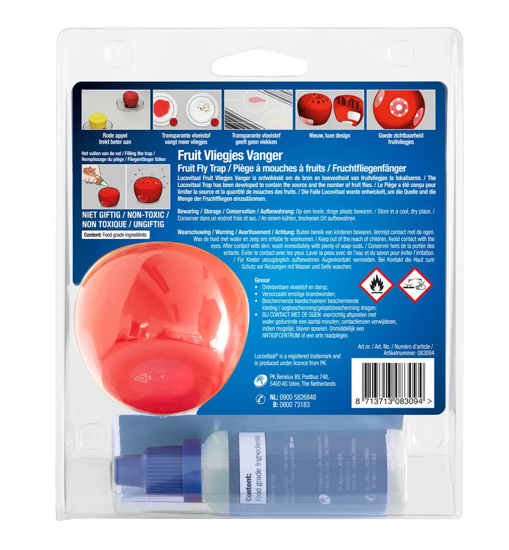 Lucovitaal Fruitvliegjes Vanger (20 ml)