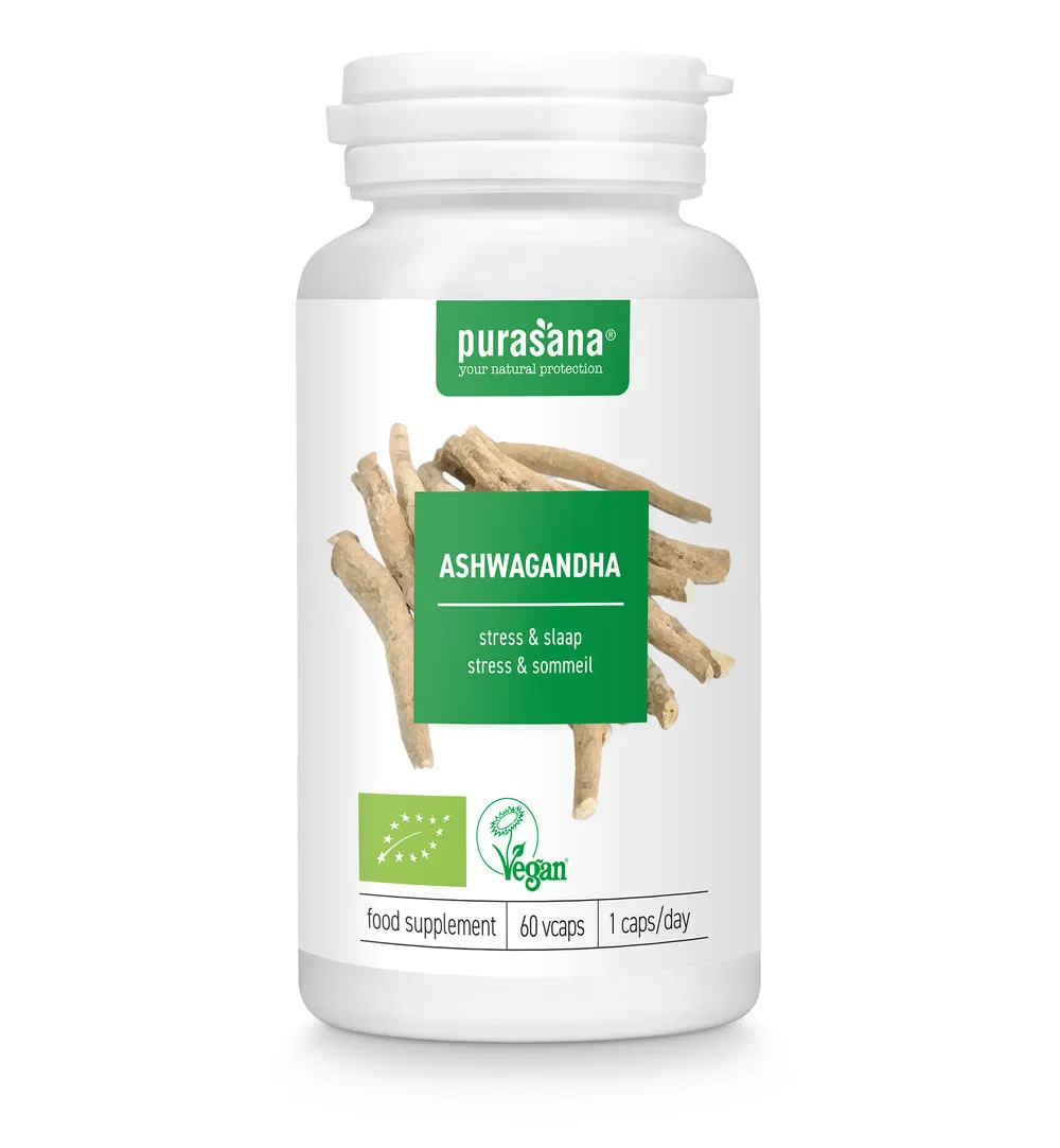 Purasana Ashwagandha Vegan Bio (60 vega capsules) - image 5