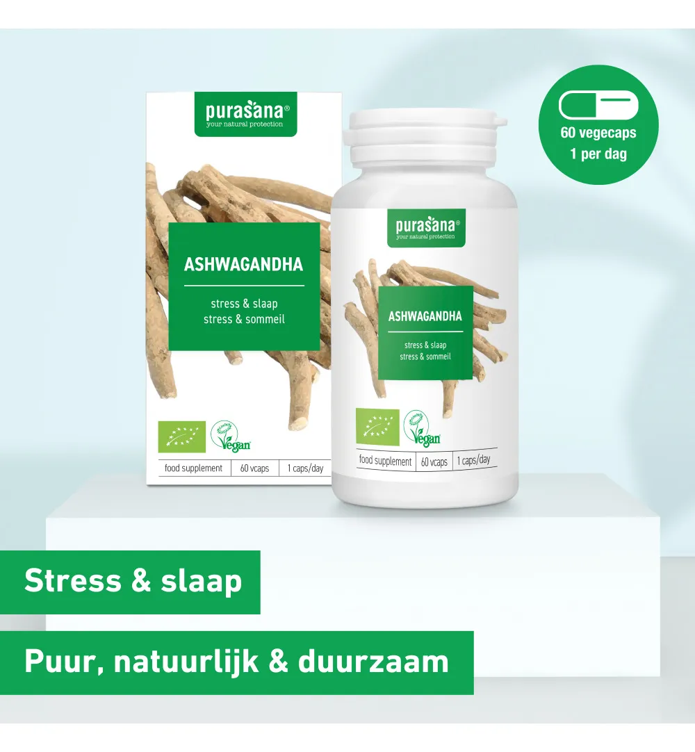 Purasana Ashwagandha Vegan Bio (60 vega capsules) - image 6