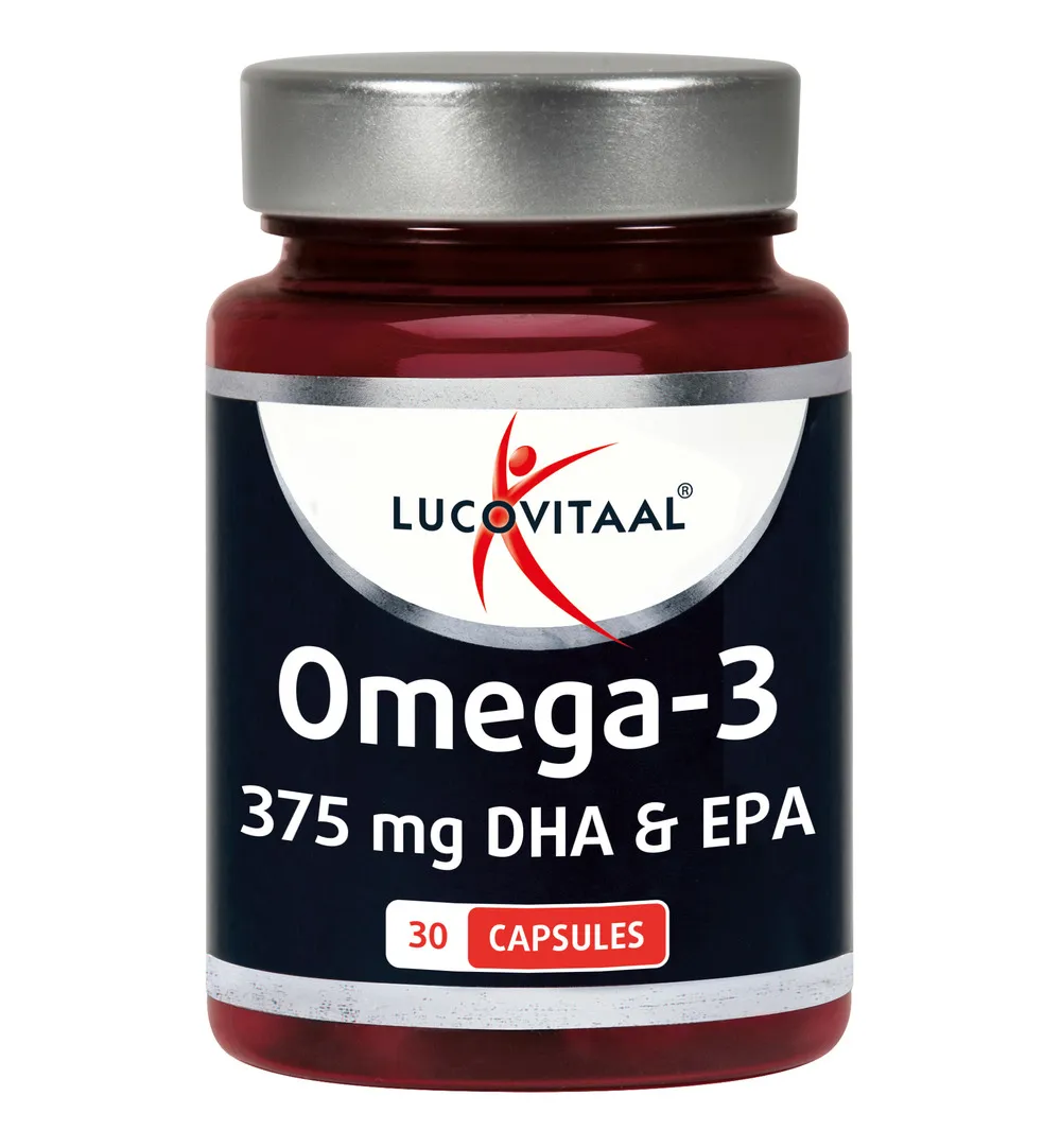 Lucovitaal Omega 3 375mg EPA & DHA Vegan (30 capsules) - image 2