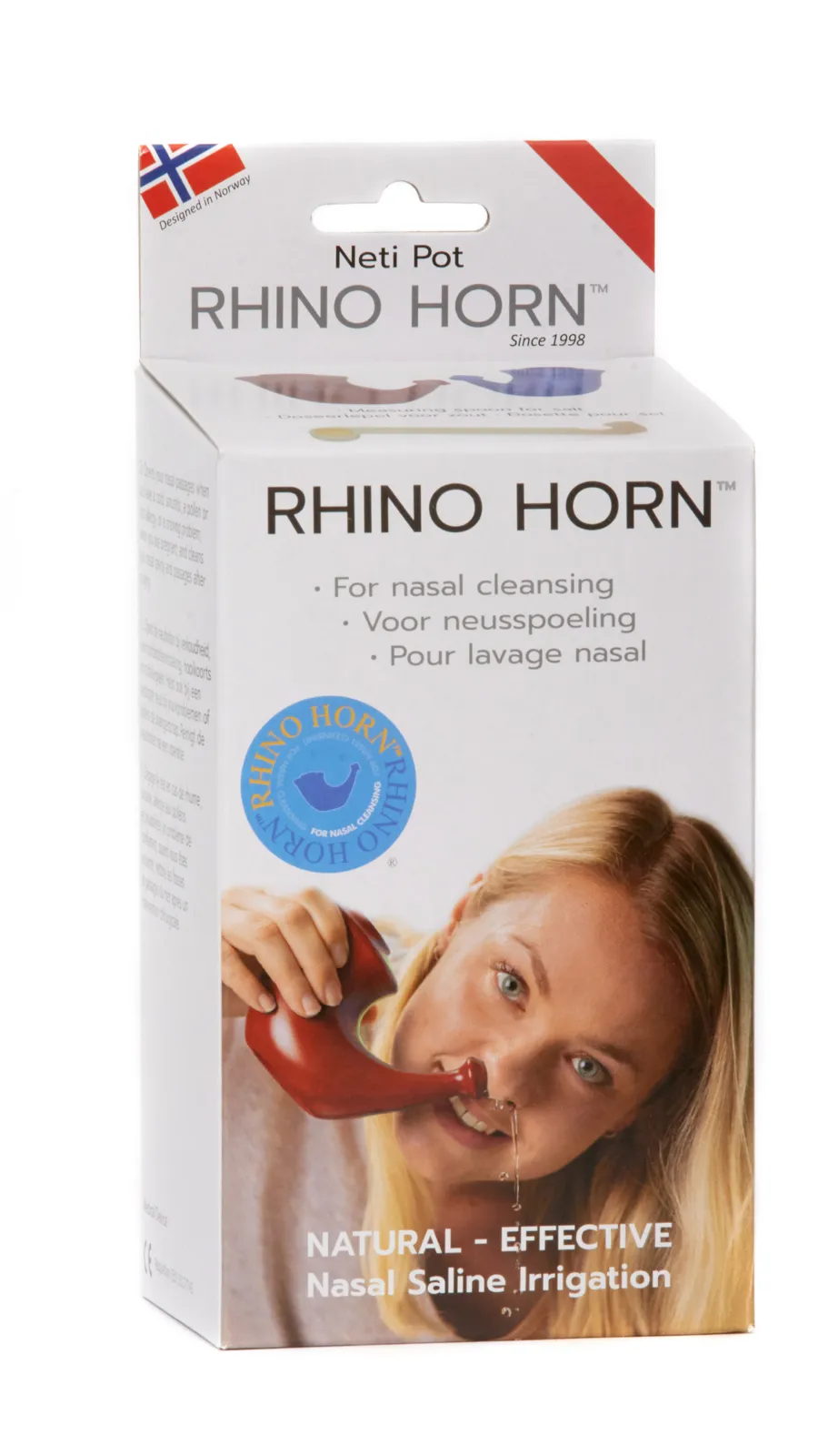 Rhino Horn Neusdouche Rood (1 stuk) - image 2