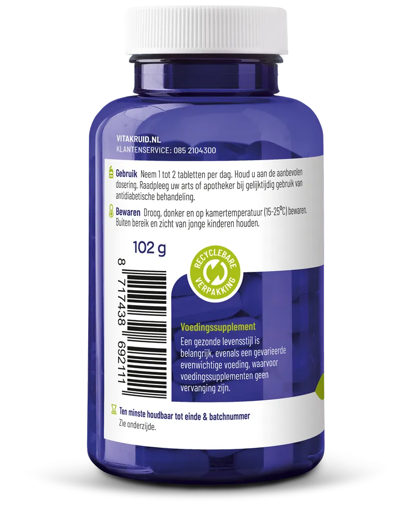 Vitakruid Homme Oa Ashwagandha Fenegriek Shilajit Damiana (60 Tabletten)