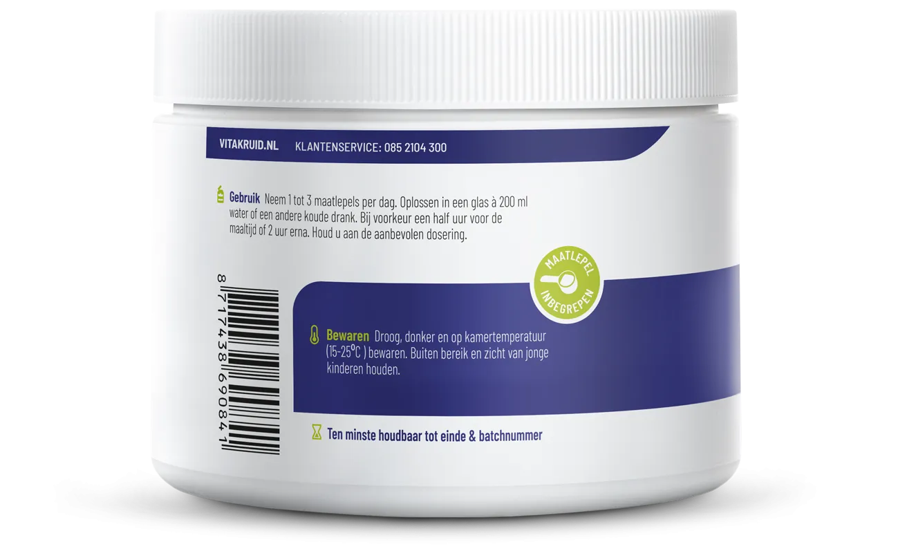 Vitakruid L-Glutamine Complex Glucosamine & L-Methionine (230 gr)