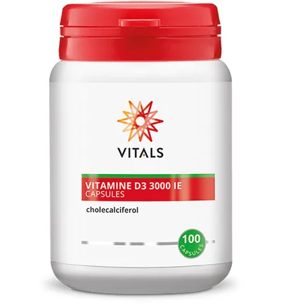 Vitals Vitamine D3 3000IE (100 capsules)