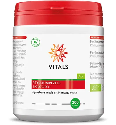 Vitals Psylliumvezels Bio (200 gr)