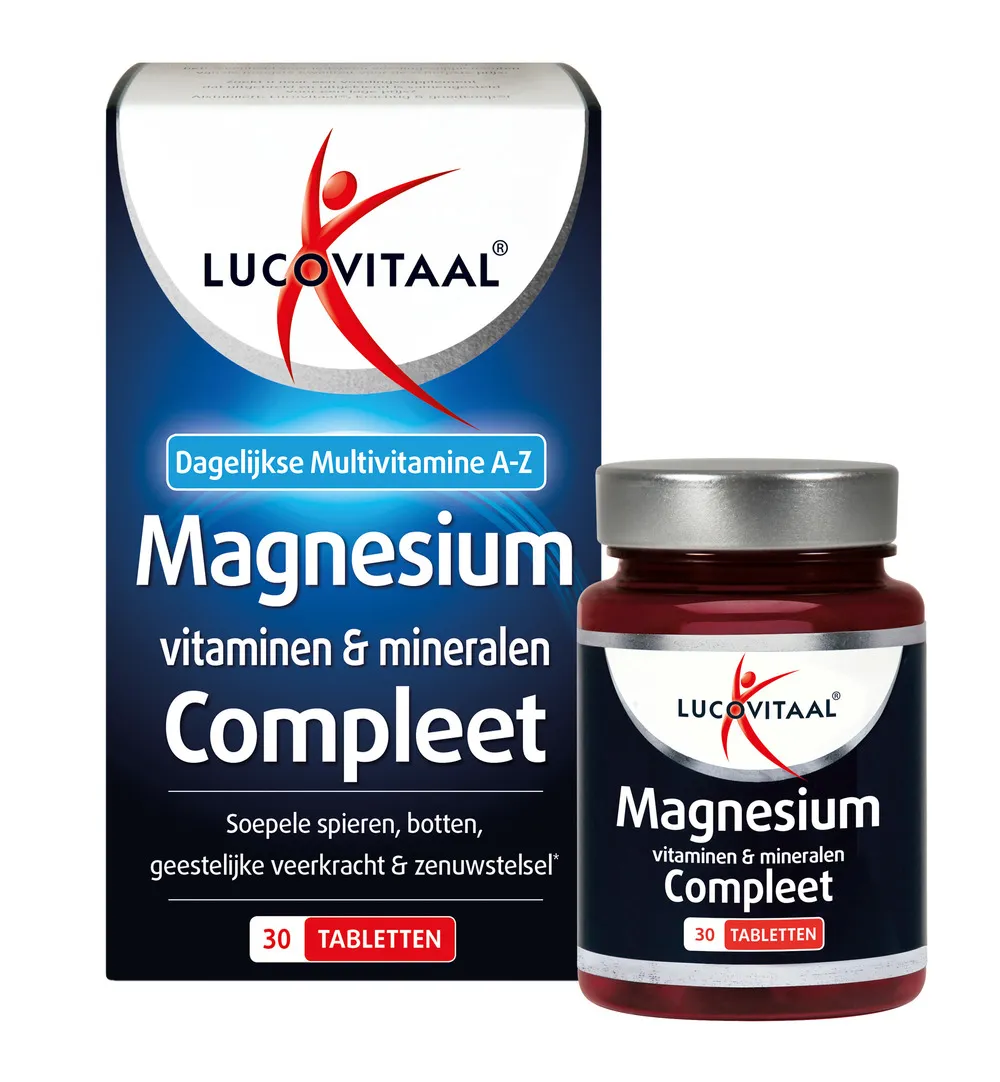 Lucovitaal Magnesium, Vitaminen & Mineralen Compleet (30 tabletten) - image 3