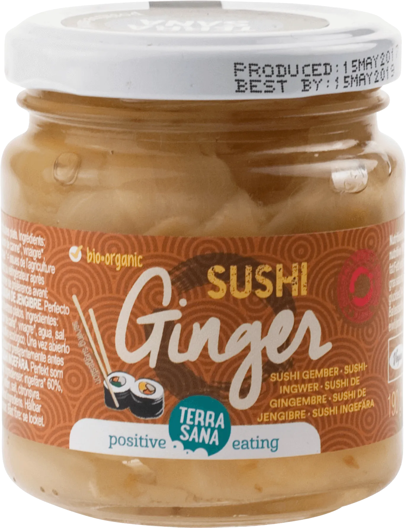 Terrasana Sushi Gember Bio (190 gr)