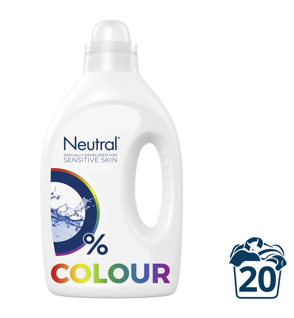 Neutral Wasmiddel Vloeibaar Color (1000 ml)