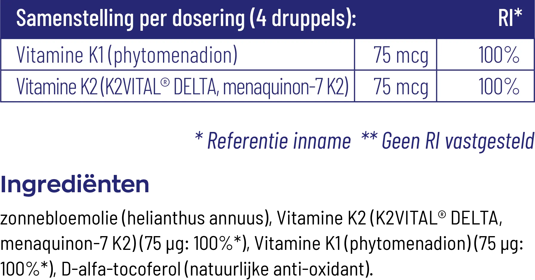 Vitakruid Vitamine K Baby Druppels (10 ml) - image 3