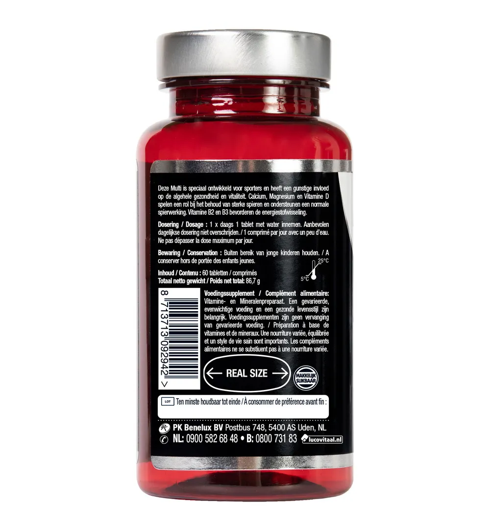 Lucovitaal Multi Sport (60 tabletten) - image 3