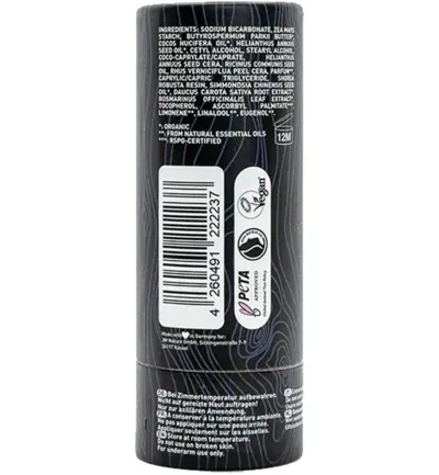 Ben & Anna Deodorant urban black papertube (40 gr)