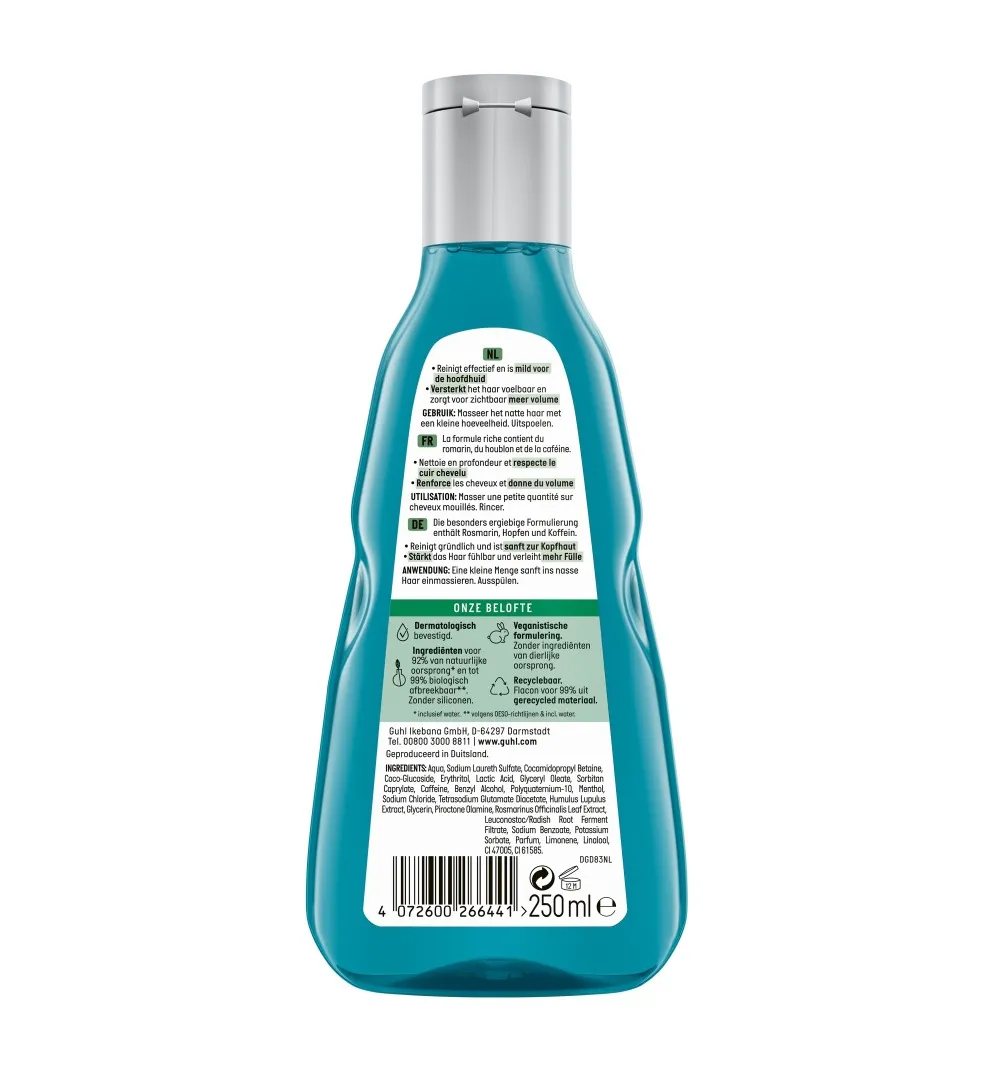 Guhl Man vol & sterk shampoo (250 ml)