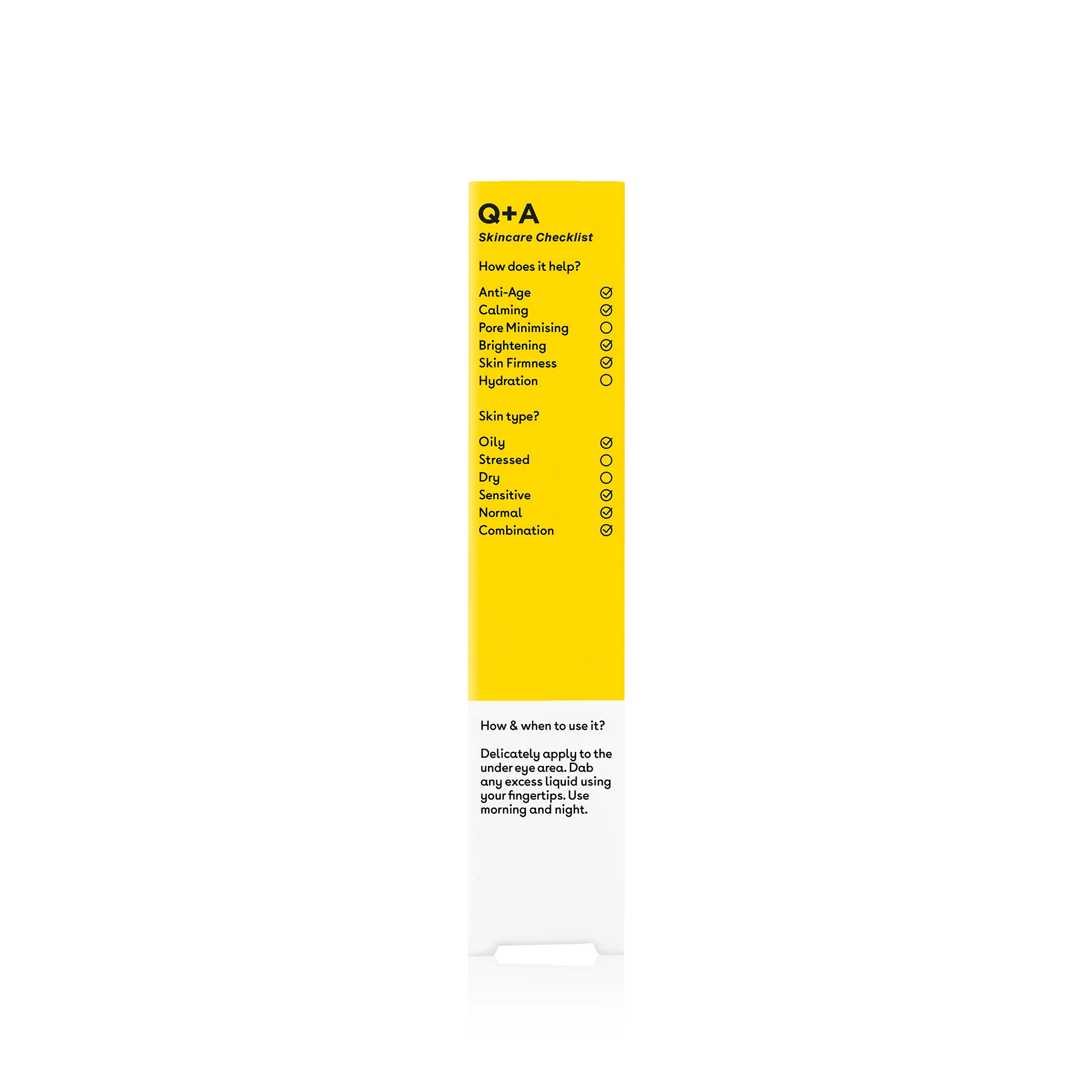 Q+A Caffeine Eye Serum (15 ml) - image 2