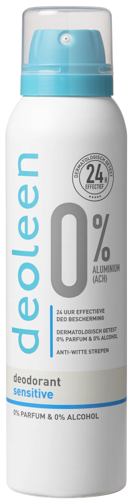 Deoleen Deodorant spray 0% sensitive (150 ml)