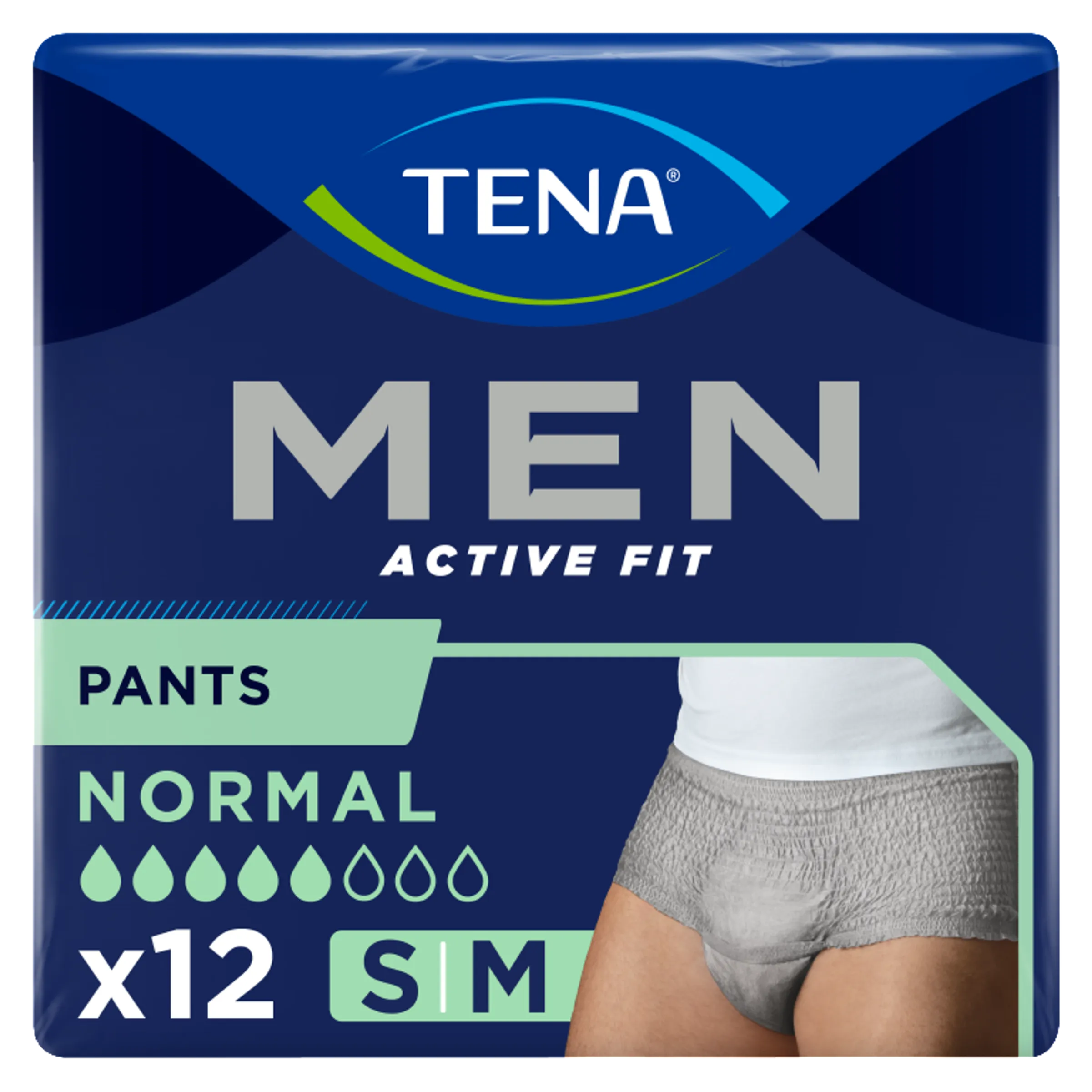 Tena Men Active Fit Normal Small/Medium (12 stuks)