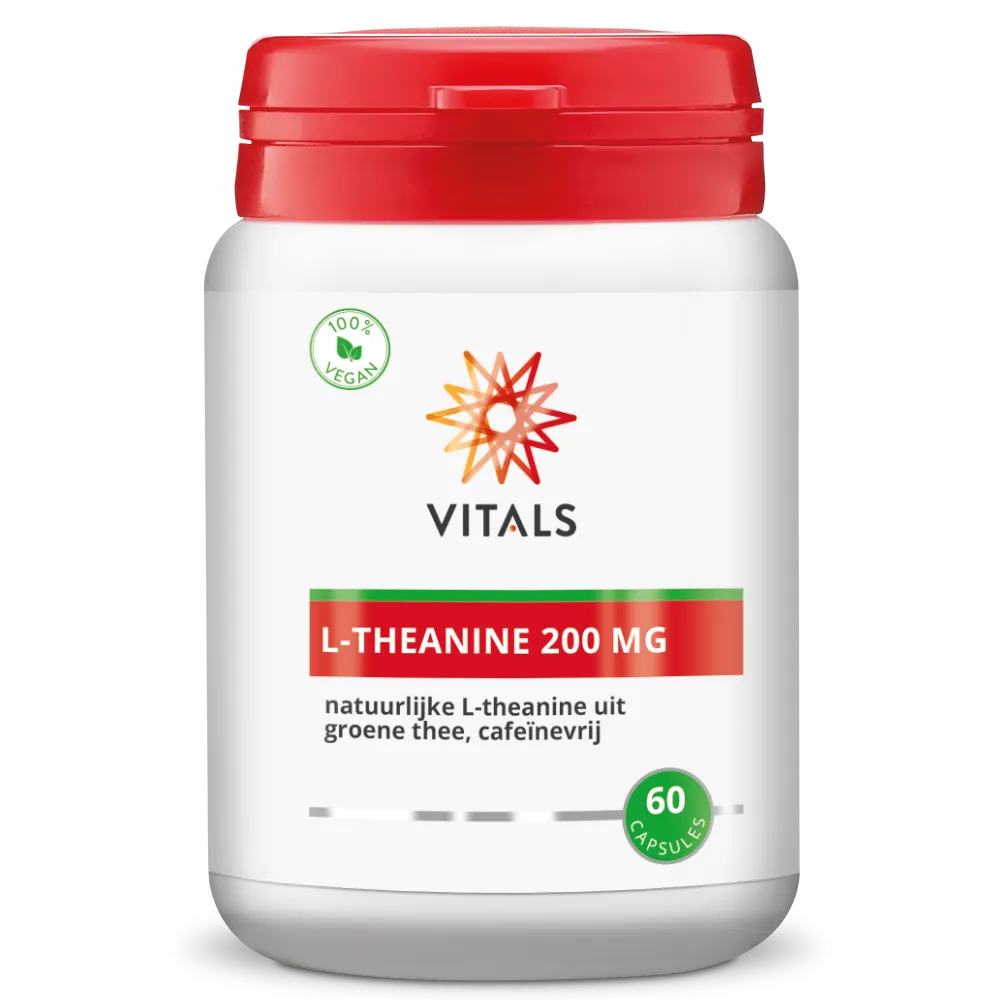 Vitals L-theanine 200 mg (60 capsules)