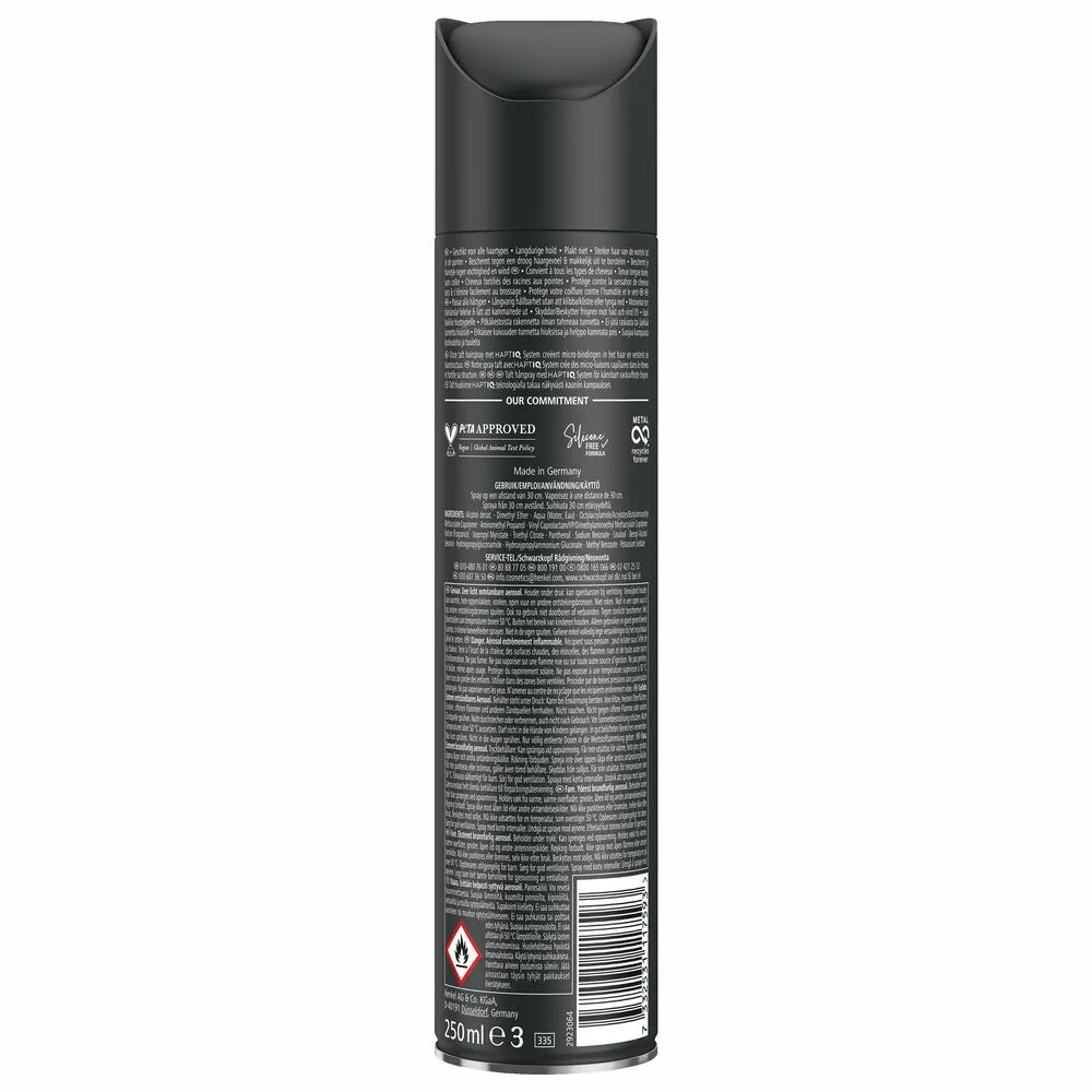 Taft Haarspray - Power Invisible Hold 5 (250 ml)