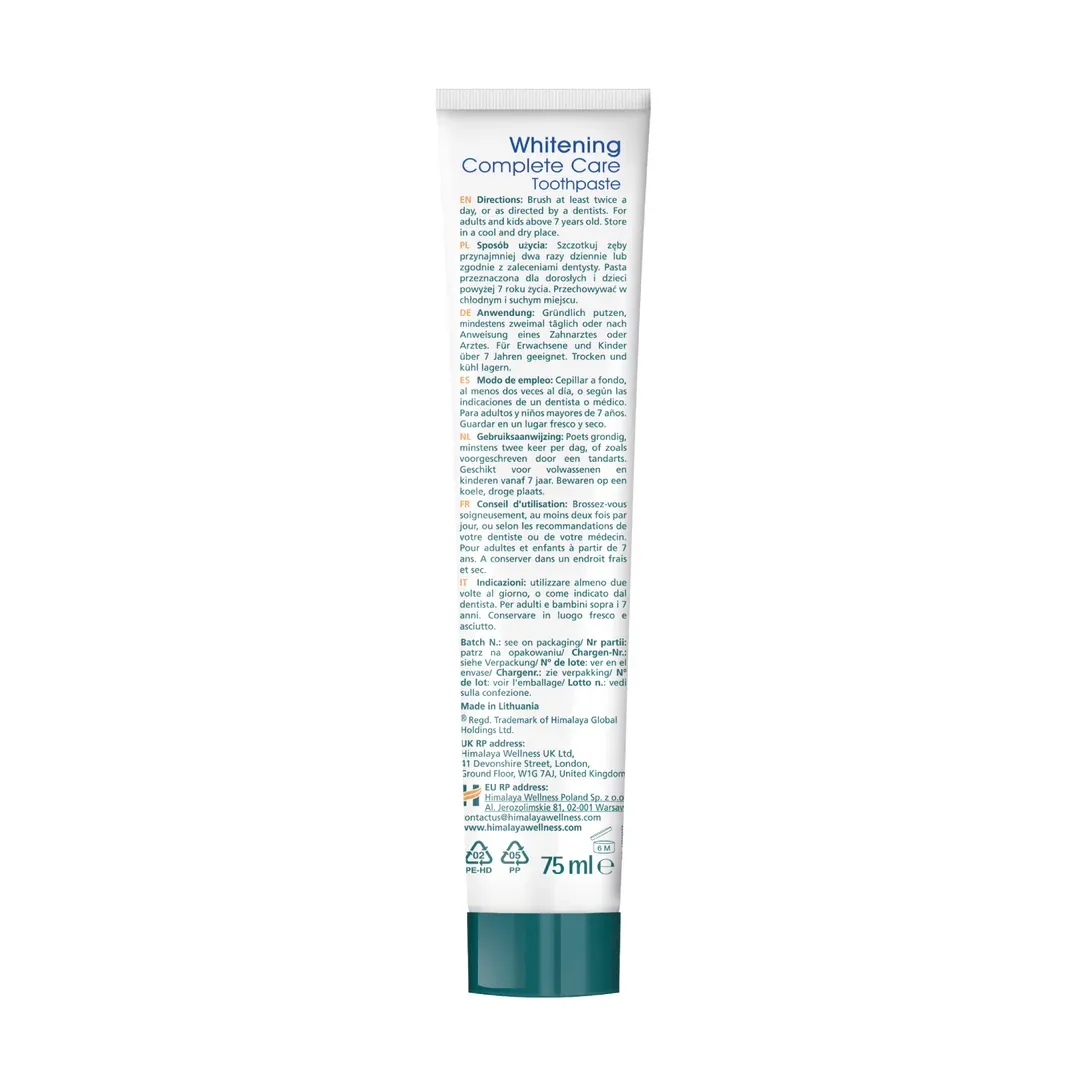 Himalaya Botanique Complete Care Toothpaste Whitening (75 ml)