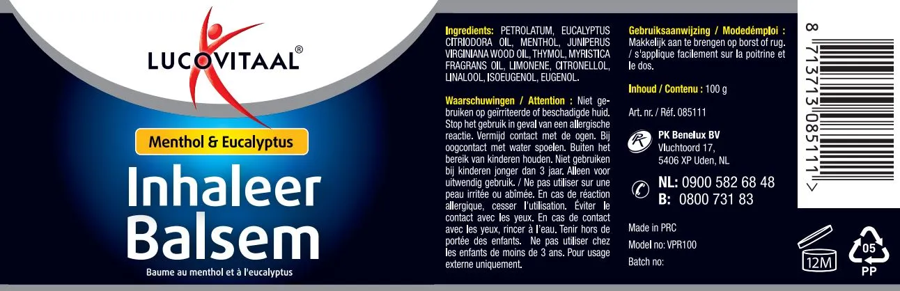 Lucovitaal Inhaleer Balsem (100 gr)