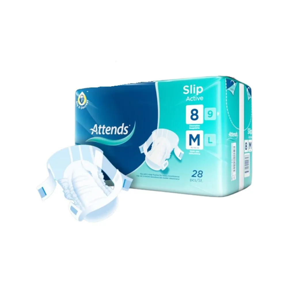 Attends Slip Active 8 M (28 stuks)