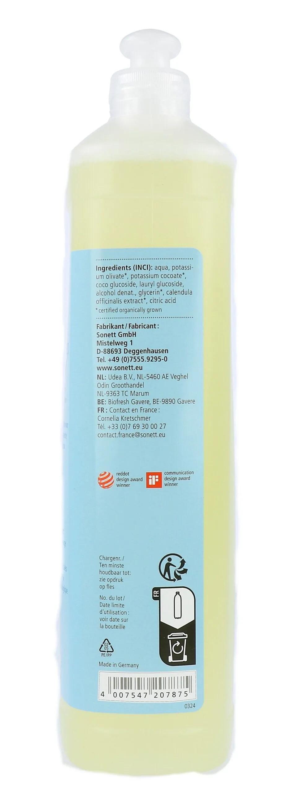 Sonett Schuimzeep Sensitief Navulverpakking (1000 ml)