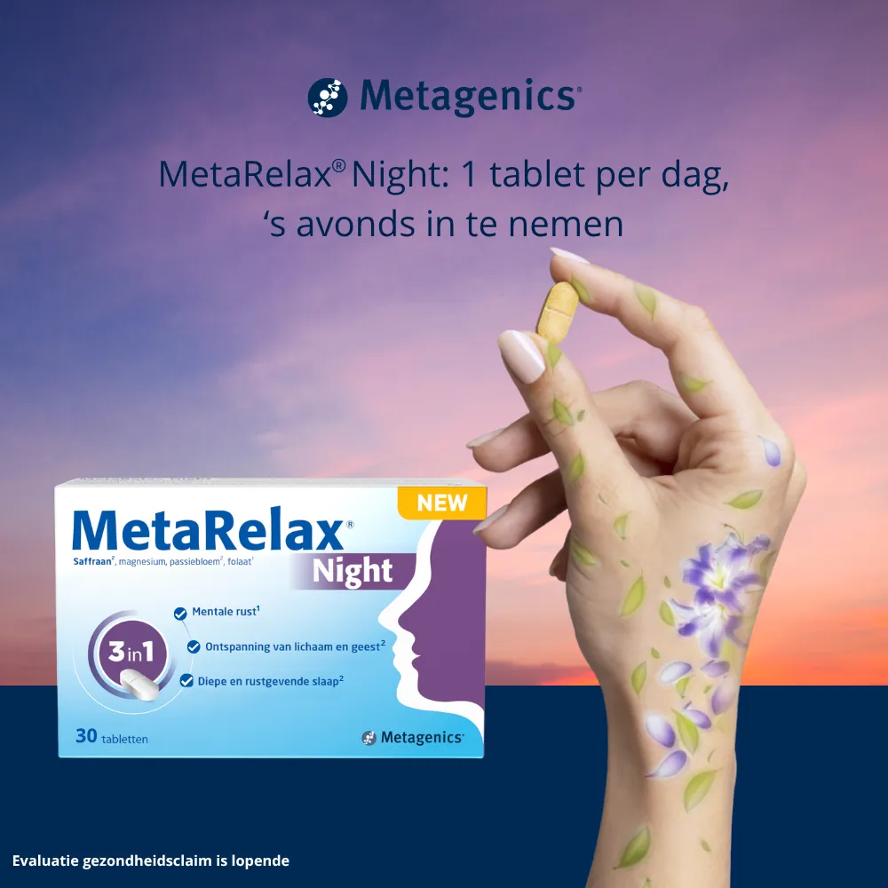 Metagenics MetaRelax Night (30 tabletten) - image 2