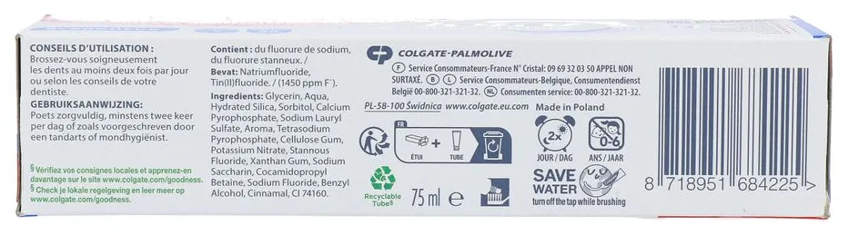 Colgate Tandpasta Total Whitening (75 ml)