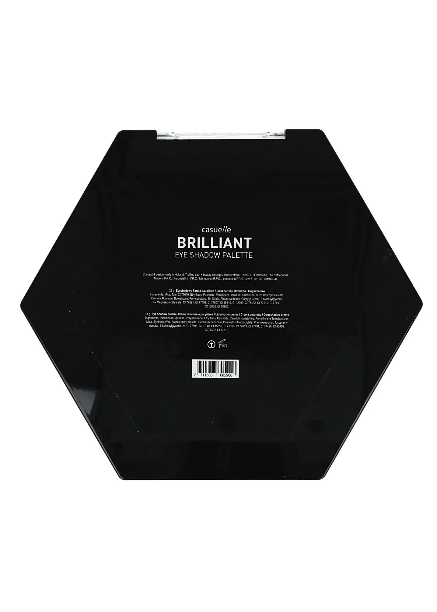 Casuelle Make-up Set Zeshoekig (1 set)