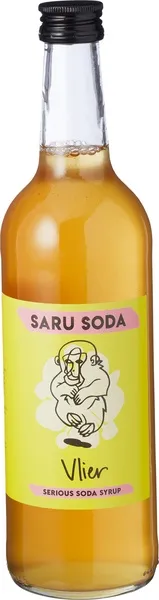 Saru Soda Siroop Vlier (500 ml)