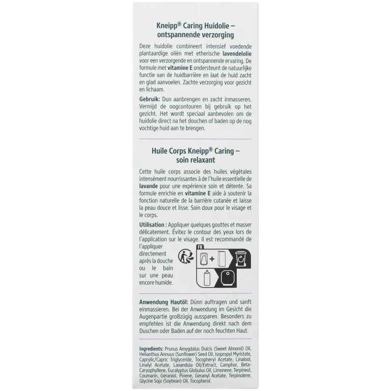 Kneipp Body Oil Relaxing (Met Pompje) (100 ml) - image 2