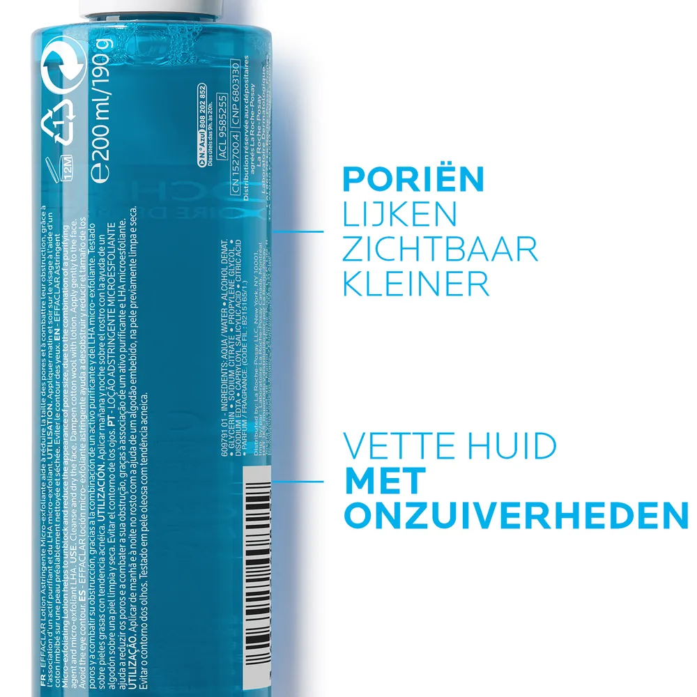 La Roche-Posay Effaclar Anti-blackheads Micro Exfoliant Lotion (200 ml)