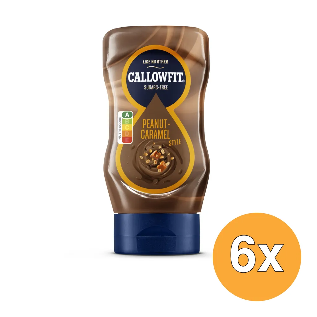 6x Callowfit Peanut-Caramel Style (6 x 300 ml)