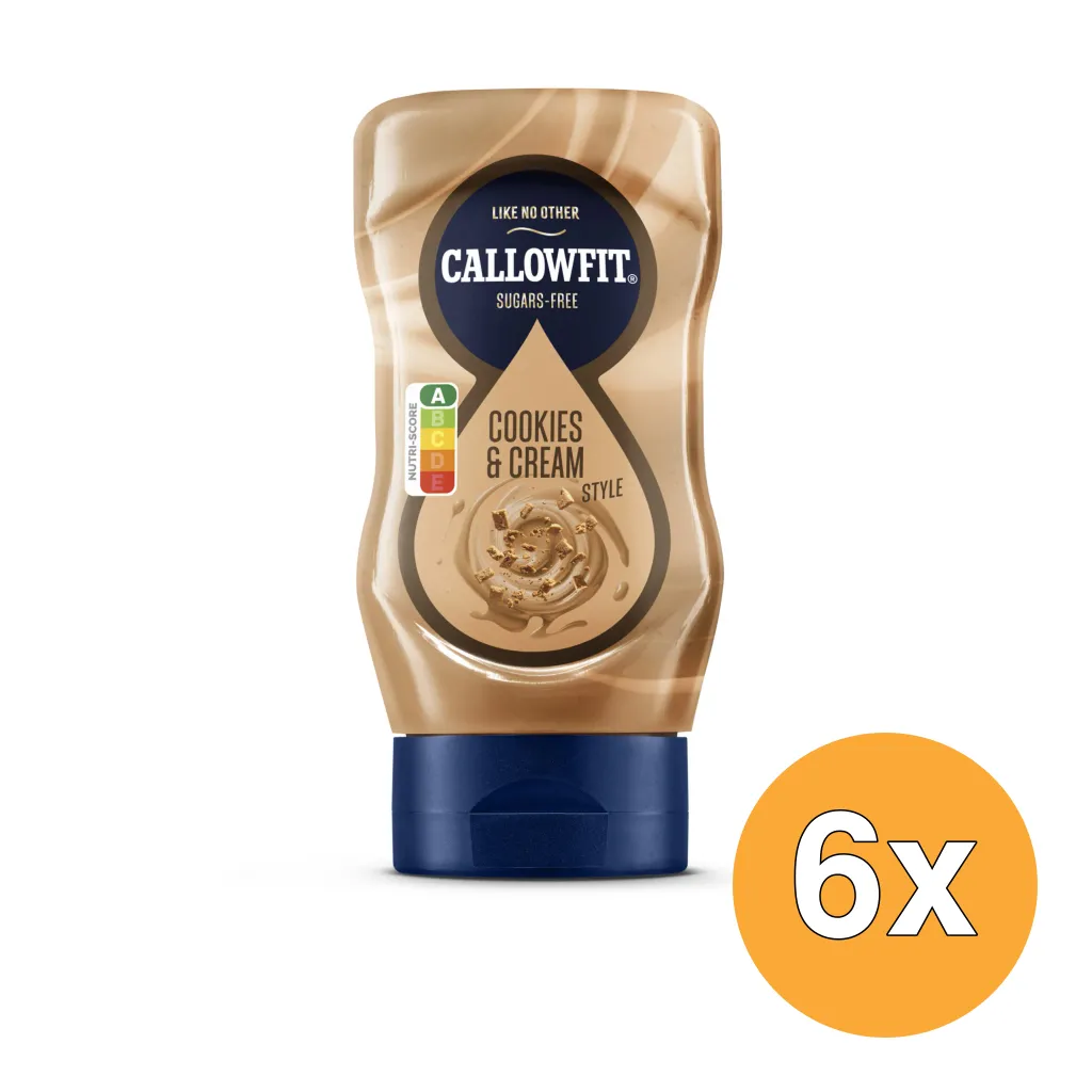 6x Callowfit Cookies & Cream Style (6 x 300 ml)